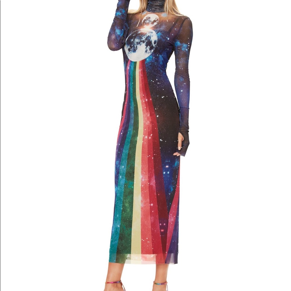 Midi Mesh dress